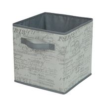 Mainstays Corbeille à cubes de rangement - Idéal pour la pépinière, la salle de jeux, le placard et l'organisation de la maison