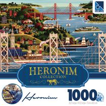 Sure-Lox Bridges Of San Fransisco Heronim Puzzle