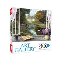 Sure-Lox 500 Piece Art Gallery Deluxe Window View Puzzle