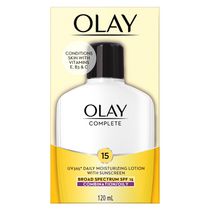 Lotion hydratante Olay Complet avec FPS 15 pour peau grasse