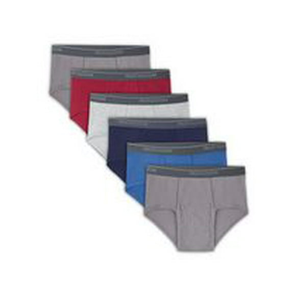 Fruit of the Loom Men's Fashion Briefs, 6-Pack