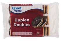 Biscuits garnis de crème Great Value doubles