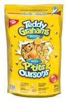 Teddy Grahams Honey Cookies, 6 Snak Paks, 180 G