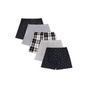 Fruit of the Loom Prints & Stripes Boxer Short pour homme, 5-Pack