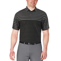 Ben Hogan Men’s Two Tone Stripe Short Sleeve Golf Polo