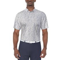 Ben Hogan Men’s Spring Flower Print Short Sleeve Golf Polo, Ben Hogan Men's Golf Polo