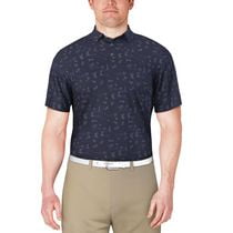 Ben Hogan Men’s Tropical Get Away Print Short Sleeve Golf Polo, Ben Hogan Men's Golf Polo
