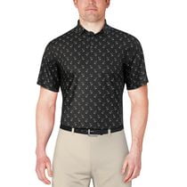 Ben Hogan Men’s Golf Print Short Sleeve Golf Polo, Ben Hogan Men's Golf Polo