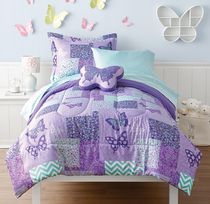 Parure de lit en  Mainstays Kids à motif de papillon