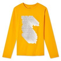 T-shirt à manches longues avec imprimé graphique George pour garçons