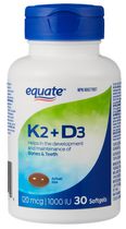 K2+D3 Gèlules Equate