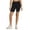 Black, variant on Reebok Women’s ‘Reflex’ High-Rise 7” Inseam Biker Shorts with Pockets