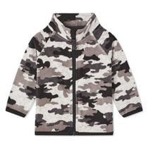 Manteau en micropolaire zippé sur la longueur George pour bébés garçons