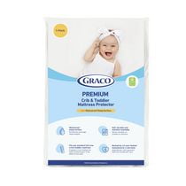 Graco Premium Waterproof Crib and Toddler Mattress Protector