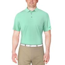 PGA Tour Course Essentials Men's Fine Line Feeder Stripe Polo, PGAT Course Essentials Men's Polo