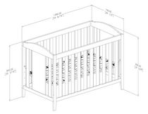 South Shore Cuddly Crib With Toddler Rail White Walmart Canada