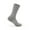 Grey, variant on Fruit of the Loom All Day Comfort Cotton Blend Mid Crew Socks for Men