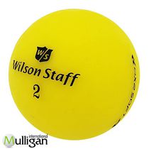 Mulligan - Wilson Staff Dx2 Soft Matte Yellow - No Logo