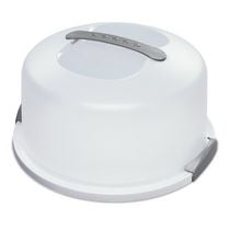 Plateau à gâteau de Sterilite en blanc