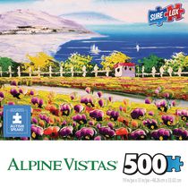 Sure-Lox Alpine Vistas Seacoast Blossoming Puzzle