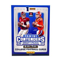 2021 Panini Contenders Draft Picks NFL Football Trading Cards Blaster Box- Look for Autograph