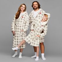Robes de chambre de nuit en molleton Canadiana pour la famille