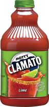 Mott's Clamato Cocktail de tomate et de palourdes au limon, 1,89L