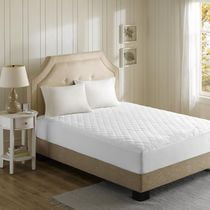 Home Essence Apartment Cotton Blend Heated Mattress Pad