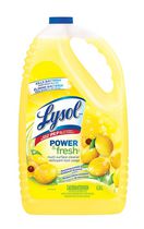 Nettoyant tout-usage Lysol, À verser, Éclat de citron et essence de tournesol, Nettoyant multi surface