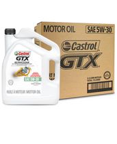 Boîte d’huile à moteur Castrol GTX Ultraclean 5W30 5 l