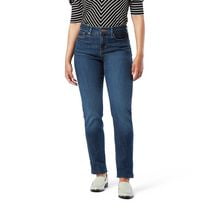 Levi Strauss Signature™ Women's Mid Rise Straight Jeans, Available sizes: 2 – 18