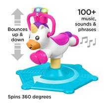 fisher price unicorn bounce and spin