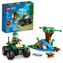 LEGO City Great Vehicles Tout-terrain et habitat de la loutre 60394 Ensemble de construction (90 pièces)