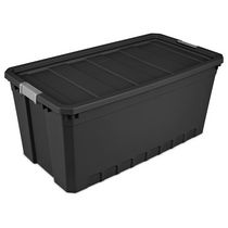 large flat storage totes