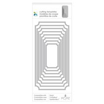 Momenta Die Cutting Template Nested Border Rectangle