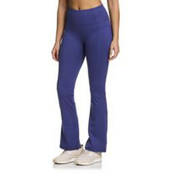 Reebok Women’s ‘Reflex’ High-Rise Flare Leggings with Pockets
