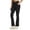 Black, variant on Reebok Women’s ‘Reflex’ High-Rise Flare Leggings with Pockets