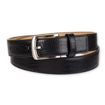 Tailored Flex by Haggar Men's Lizard Embossed Stretch Dress Belt