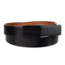 Tailored Flex by Haggar Men's Two-In-One Reversible Textured Plaque Buckle Belt
