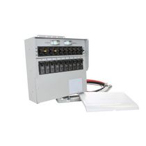 Reliance Controls 510C 50 amp 12,500W 10-Circuit Indoor Transfer Switch & Meters