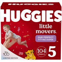 Couches pour bébés Huggies Little Movers, taille 3-6, 84 - 136 couches