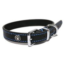 Rosewood Pet Black Leather Dog Collar