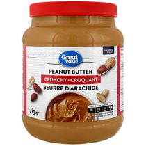 Beurre d’arachide croquant Great Value