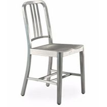 Nicer Furniture Aluminium Navy Chair