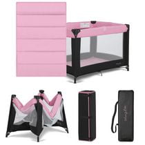 Dream On Me Zazzy Portable Play yard with Bassinet