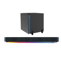 37" Bluetooth 2.1 Sound Bar-LED Accent Lighting Wireless Subwoofer