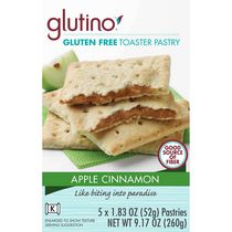 Glutino Toaster Pastry - Apple