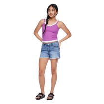 Camisole trompe-l’œil à encolure Henley My Sister’s Closet pour filles Tailles P-TTG