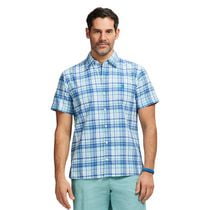 IZOD MADRAS S/S WOVEN