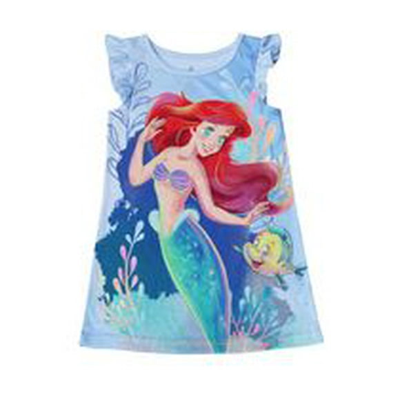 Robe de nuit en tricot - Tout Petit Disney Little Mermaid Tailles: 2T-5T